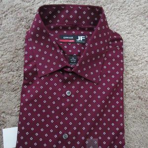 New! J. Ferrar slim stretch dress shirt
